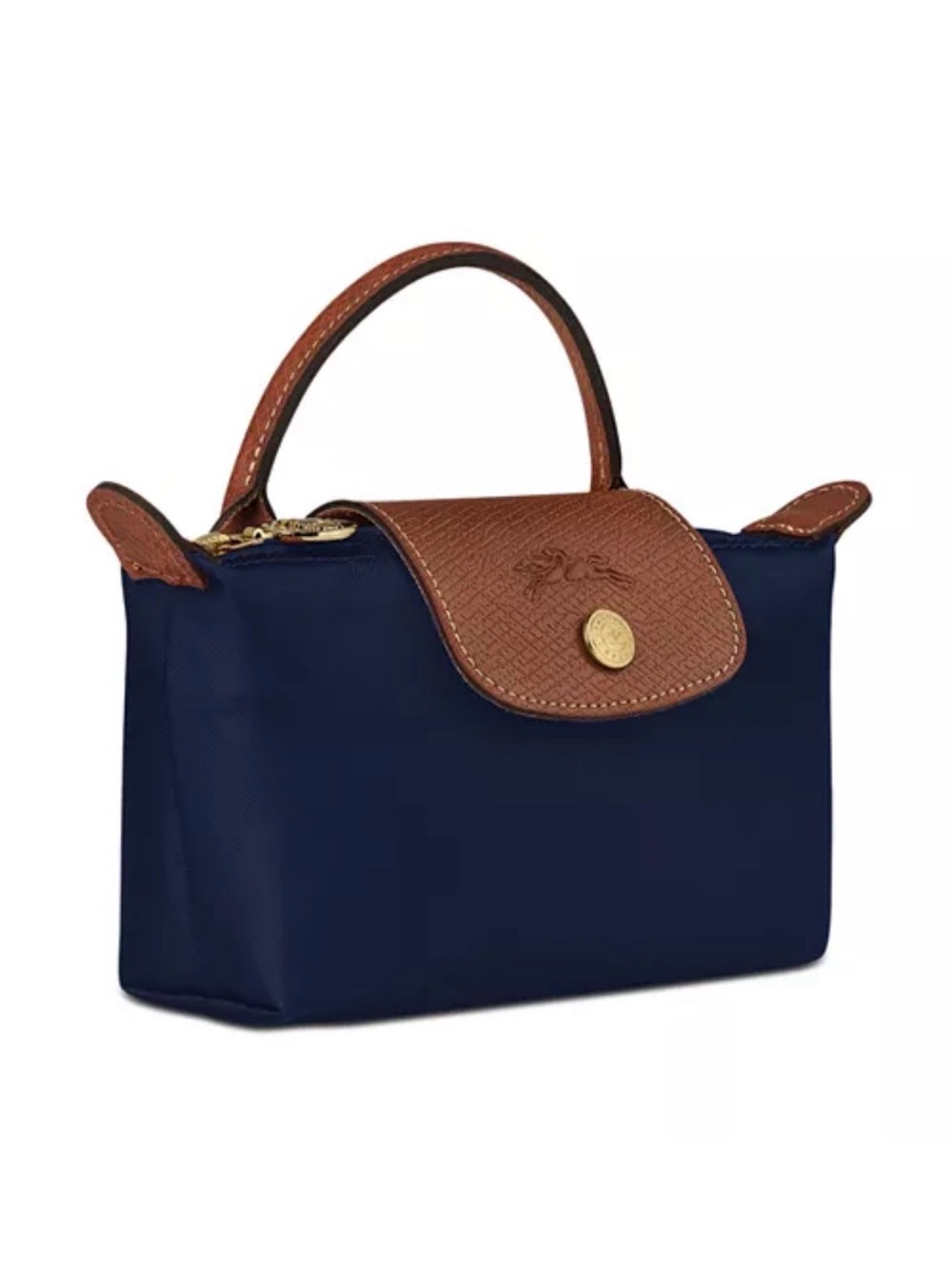 Longchamp Le Pliage Cosmetic Case with Flap with Crossbody Conversion Kit